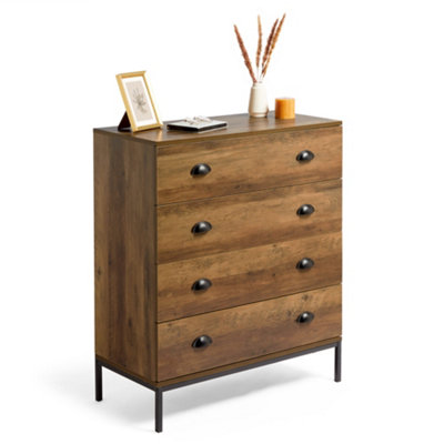 Dresser rustic online wood