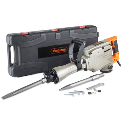 VonHaus Concrete Breaker Demolition Hammer Electric Chisel Jack