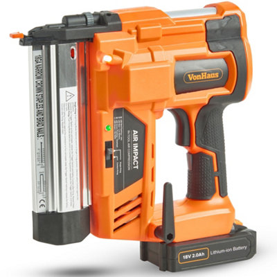 18V Nailer With 2.0Ah Battery and 1A Charger