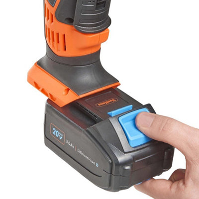 VonHaus D Series 20V MAX Angle Grinder 3.0Ah Battery DIY at B Q