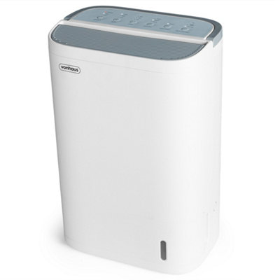 VonHaus Desiccant Dehumidifier 7L/Day, 24 Hr Timer, 3 Modes, Low Noise, for Damp/Condensation, Laundry Drying, Mould/Smell Control