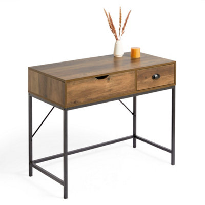 Black makeup desk 2024 with drawers