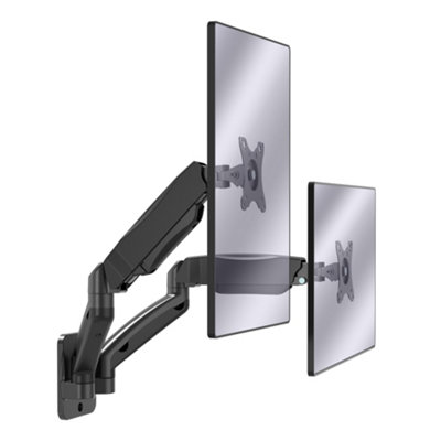 VonHaus Dual Monitor Stand for 17-32" Screens, Twin Monitor Mount w/ Clamp & Gas Spring Arms, Adjustable w/ Full Tilt & Rotation Price Comparisons | Compare The Build