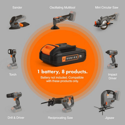 Vonhaus cordless hotsell sander