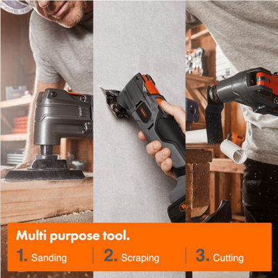 Cordless multi best sale tool b&q