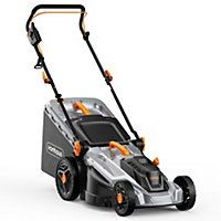 VonHaus Electric Lawnmower 1600W, Corded, 42L Collection Box, 5 Cutting Heights, 38cm Cutting Width, 10m Power Cord