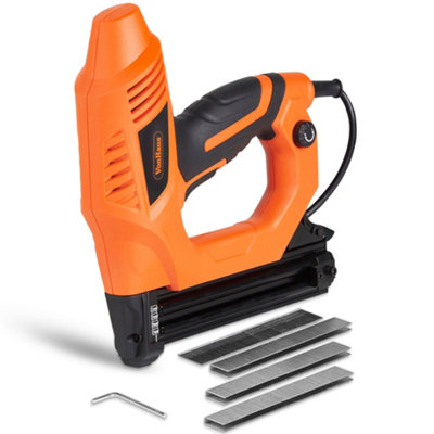 VonHaus Electric Nail Gun 9A 2 in 1 Brad Nailer Electric Staple Gun with Staples