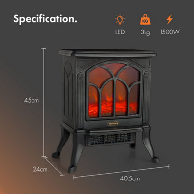 Electric Fireplace Heater Vonhaus Electric Stove VonHaus Electric
