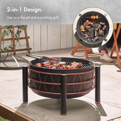 Copper fire grill best sale