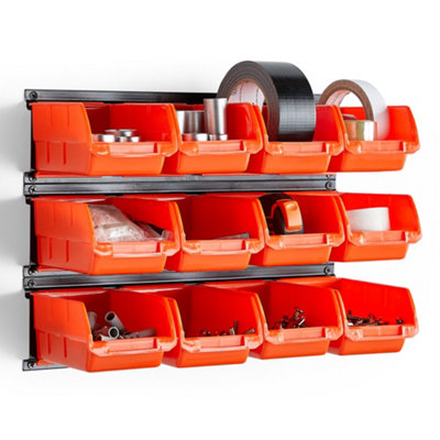 VonHaus Locking Portable Storage Organizer Box