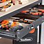 VonHaus Garage Work Bench with Pegboard - Suitable for Most Garage Equipment - Storage Drawer, Shelf and 20 Hooks - 230kg Capacity