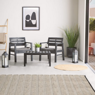 Plastic bistro online set