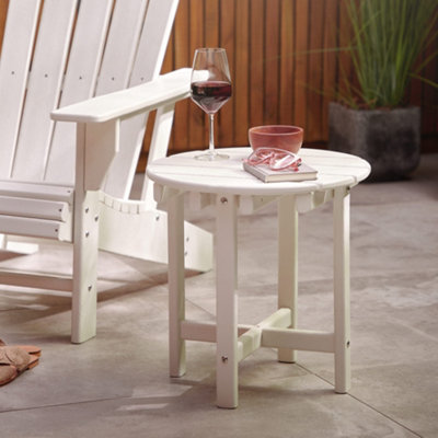 Round deals drinks table