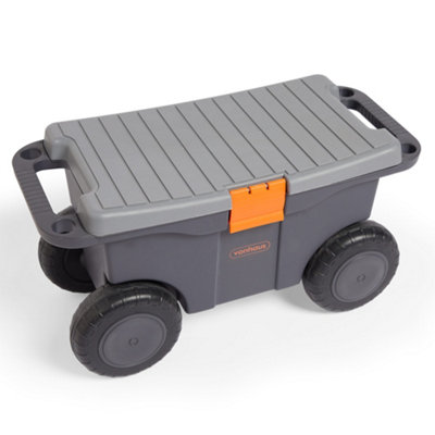 Tool box seat on sale on wheels