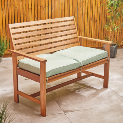 2 seater garden bench cushion pad sale