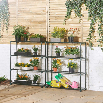 Wooden greenhouse 2024 staging b&q