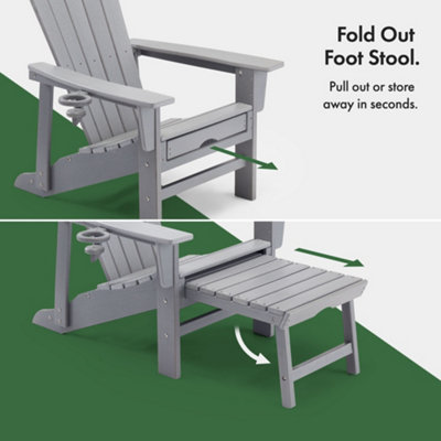 Fold away foot stool cheap
