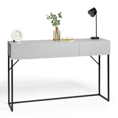 Minimalist console deals table with drawer