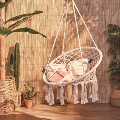 Boho outdoor 2024 swing chair