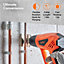 VonHaus Heat Gun with 5 Different Nozzles & 2 Hot Air Settings, Heatgun for Paint Stripping, Removing Varnish, Adhesives & more