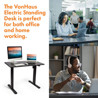 Vonhaus electric online sit stand desk