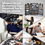 VonHaus Household Tool Kit - 53pc Tool Kit for Beginners - Includes Precision Screwdrivers, Hammer, Pliers, Hex Keys, Bits & More