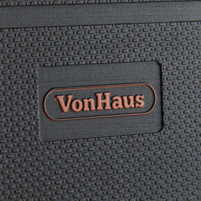 VonHaus Household Tool Kit - 53pc Tool Kit for Beginners - Includes Precision Screwdrivers, Hammer, Pliers, Hex Keys, Bits & More