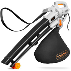 Buy Black + Decker Corded Leaf Blower and Garden Vac - 2600W, Leaf blowers  and garden vacuums