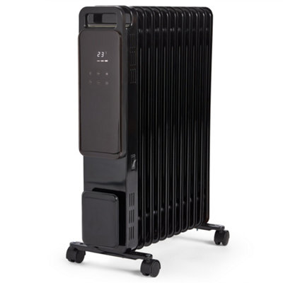 VonHaus Oil Filled Radiator 11 Fin Electric Digital Radiator with