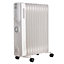 VonHaus Oil Filled Radiator 11 Fin, Oil Heater Portable Electric Free Standing 2500W for Home, Office, Any Room