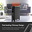 VonHaus Oil Filled Radiator Closed Fin, Electric Radiator with Remote Control, 2.5kw Oil Heater for Home, Office & More