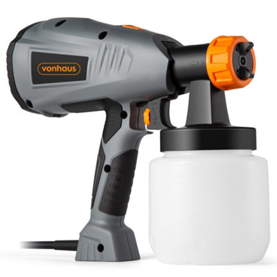 VonHaus Paint Sprayer 400W, Electric Spray Gun for Outdoor, Indoor, Decorating, Painting Fences