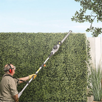 VonHaus Pole Hedge Trimmer 500W Corded Electric Bush Cutter w