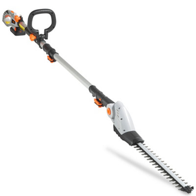 Battery extendable hedge deals trimmer