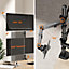 VonHaus Quad Monitor Mount For 13-32 Inch Screens - Four Screen Monitor Bracket With Tilt, Swivel & Rotate Function