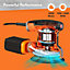 VonHaus Random Orbit Sander - Variable Speed up to 14000RPM with 12 Sanding Pads Included