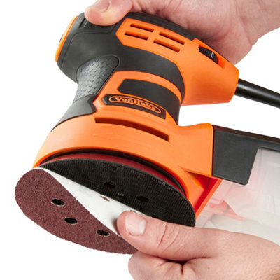 VonHaus Random Orbit Sander - Variable Speed up to 14000RPM with 12 Sanding Pads Included