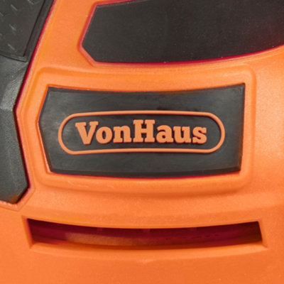 VonHaus Random Orbit Sander - Variable Speed up to 14000RPM with 12 Sanding Pads Included