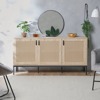 Rattan front sideboard sale
