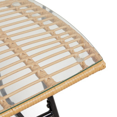 Vonhaus rope style rattan garden furniture hot sale