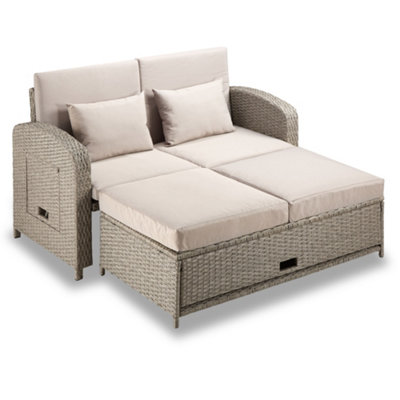 Reclining garden sofa sale