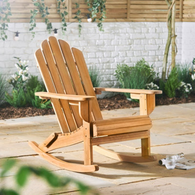 Composite adirondack rocking store chairs