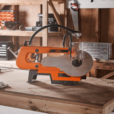 VonHaus Scroll Saw Table Wood Saw with Variable Speed LED Light Adjustable worktable Suitable