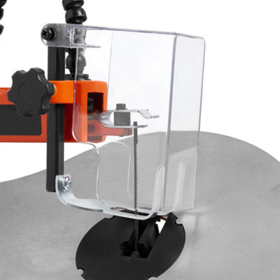 VonHaus Scroll Saw Table Wood Saw with Variable Speed LED Light Adjustable worktable Suitable