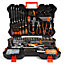 VonHaus Socket & Tool Set, 256 Piece Tool Set with Storage Case, Spanners, Pliers, Screwdrivers, Hammer, Grips & more