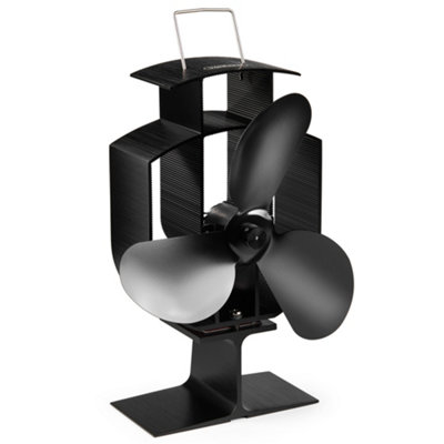 VonHaus Stove Fan with 3 Blades for Wood/Log Burners, Fireplaces, Stove Heaters, Silent Operation, Eco Friendly, Self Powered Price Comparisons | Compare The Build