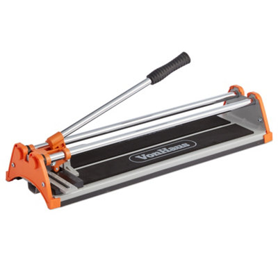 VonHaus Tile Cutter 430mm - Manual Tile Cutters for Ceramic Tiles, Glazed  Floor & Wall - Straight Edge Cutter w/ Measurement Guide