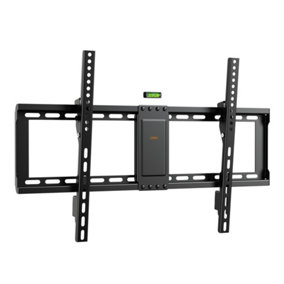 VonHaus Tilting TV Bracket for 37-82" Screens, Flush TV Wall Mount w/Spirit Level, 75kg Capacity, Max VESA: 400x600mm
