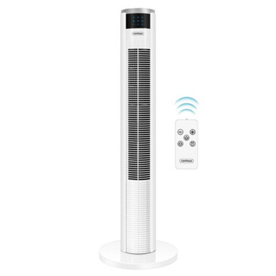 VonHaus Tower Fan 35 Inch, Electric Fan for Cooling, Oscillating Fan ...