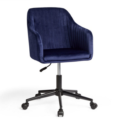 Padded swivel best sale office chair